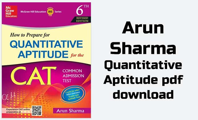 arun sharma quantitative aptitude pdf 6th edition