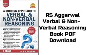 r s agarwal verbal and non verbal reasoning book pdf